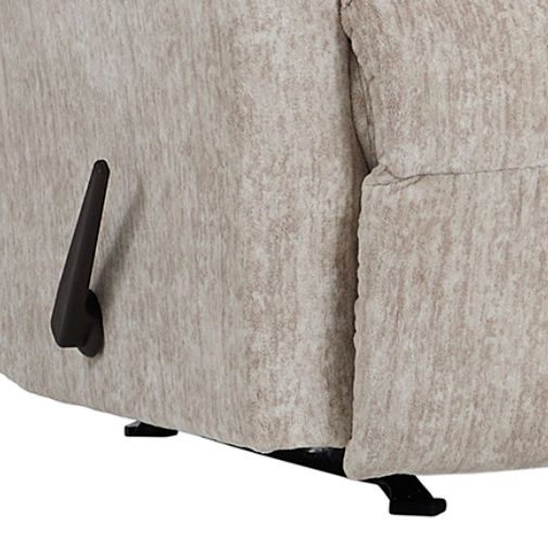 Hughes Furniture® 400 Galactic Parchment Rocker Recliner-2