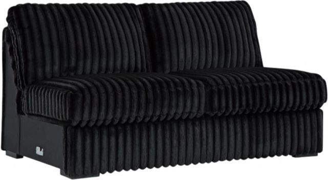 Signature Design by Ashley® Midnight-Madness 3-Piece Onyx Right Arm Facing Sectional with Chaise-2