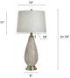 Stylecraft Delnice Ivory Table Lamp-2