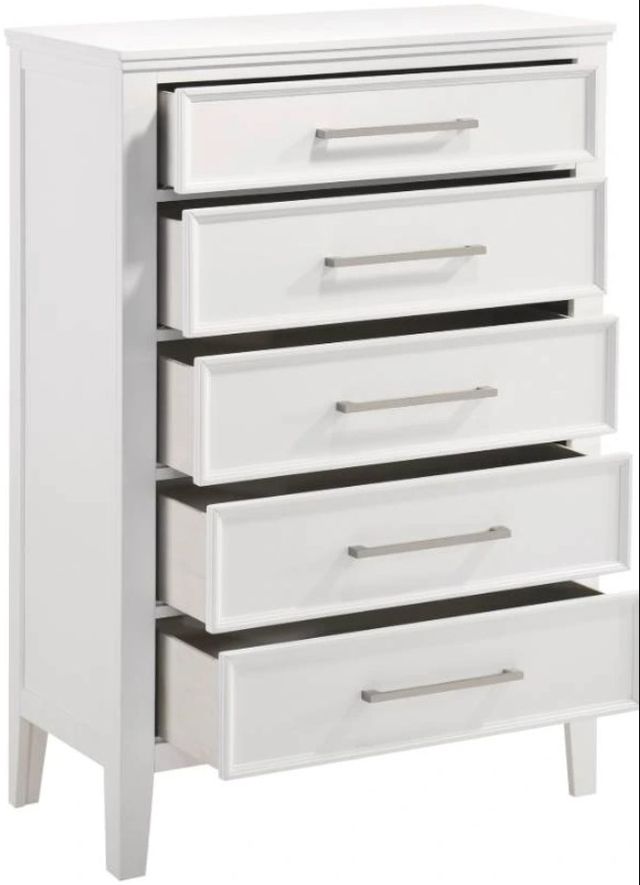 New Classic® Home Furnishings Andover White Chest-2