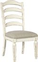 Signature Design by Ashley® Realyn 7-Piece Chipped White Dining Table Set-2