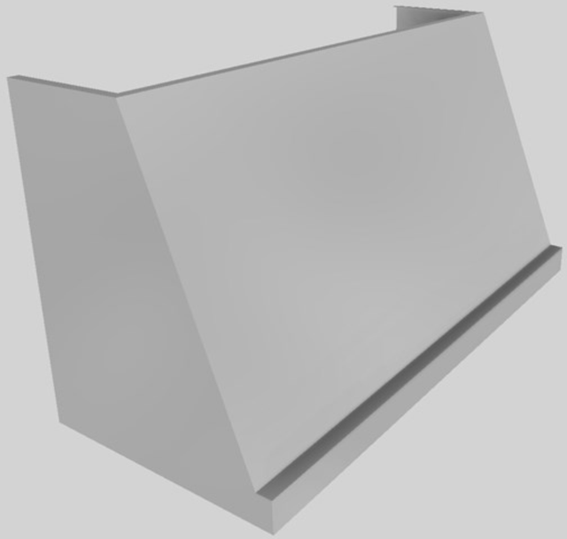 Vent-A-Hood® 54" Wall Mounted Range Hood-Stainless Steel-2