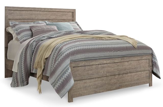 Signature Design by Ashley® Culverbach 5-Piece Gray Queen Panel Bed Set-1