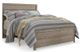 Signature Design by Ashley® Culverbach 5-Piece Gray Queen Panel Bed Set-1