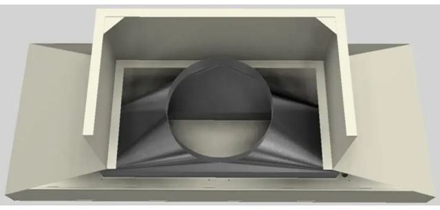 Vent-A-Hood® 60" Biscuit Euro-Style Wall Mounted Range Hood-1
