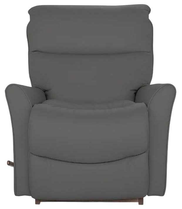 La-Z-Boy® Rowan Graphite Leather Manual Rocking Recliner-1