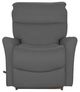 La-Z-Boy® Rowan Graphite Leather Manual Rocking Recliner-1