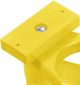 C.R. Plastics Adirondack Yellow Wineglass / Cup Holder-1