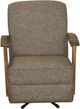 Best Craft Furniture Customizable Swivel Rocker with Whiskey Barrel-0