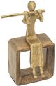 A & B Home Gold Musician Decorative Figurine-0