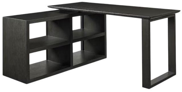 Bassett® Furniture HomeWork Dark Mocha Modular L-Shaped Desk-1