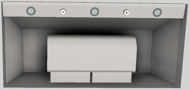Vent-A-Hood® 42" Stainless Steel Wall Mounted Liner Insert-2