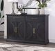 Winners Only® Yorktown Charcoal Sideboard-1