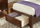 Vaughan-Bassett Bonanza Cherry Twin Mansion Storage Bed-2