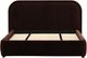 Dovetail Furniture Agi Chocolate Queen Panel Bed-1