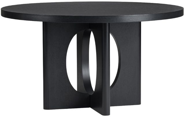 Crestview Collection Wyndham Black Dining Table-0