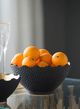 A & B Home Black/Gold Metro Gilded Bowl-2