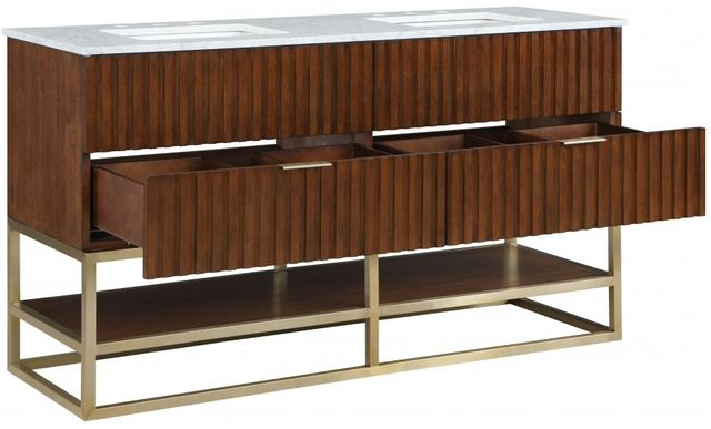 Meridian Furniture Monad Walnut 60" Bathroom Vanity-1