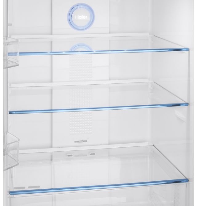 Haier 28 in. 15.0 Cu. Ft. Stainless Steel Bottom Freezer Refrigerator-3