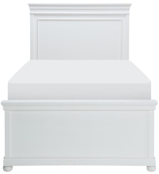 Legacy Kids Teen Canterbury Natural White Twin Youth Panel Bed-2