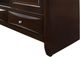 Crown Mark Emily Dark Cherry TV Stand-5