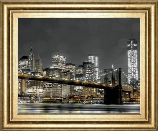 Classy Art Newyork Lights by Frank, A. Wall Art-0