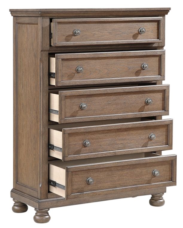 Homelegance® Bethel Antique Brown Chest-3