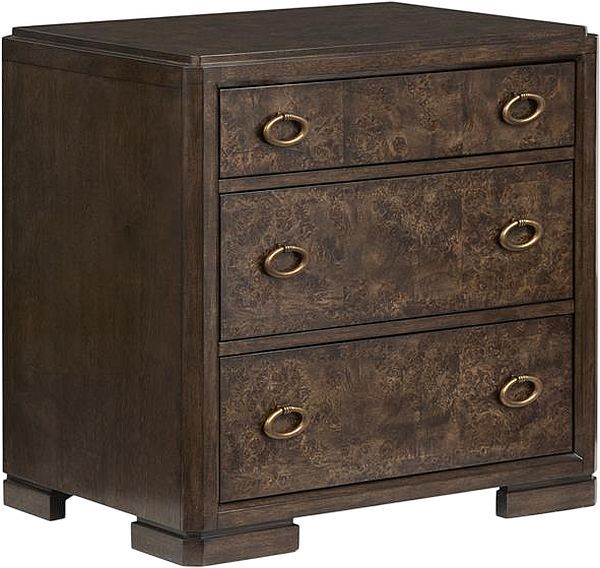 Magnussen Home® Rowan Espresso Drawer Nightstand-0