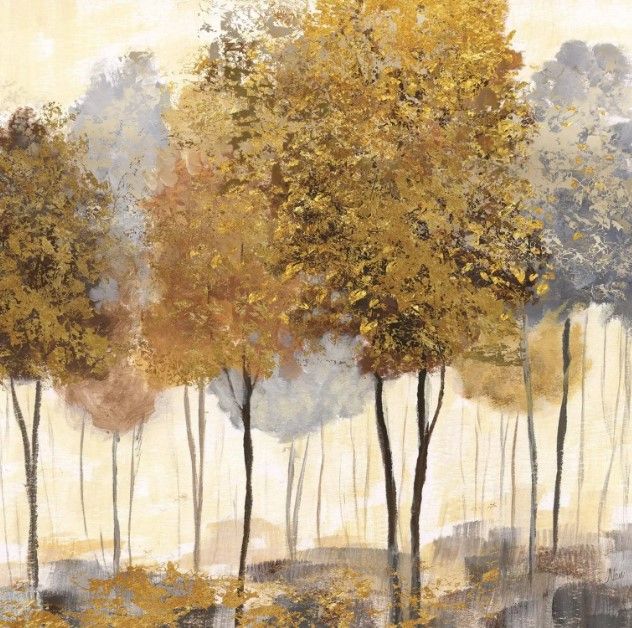 Classy Art Metallic Forest II by Nan Wall Art-0