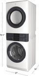 Electrolux® 300 Series White Gas Laundry Center, 4.5 Cu. Ft. Washer, 8.0 Cu. Ft. Dryer-2
