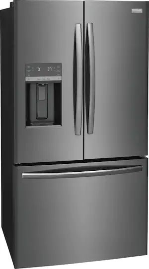 Frigidaire Gallery® 27.8 Cu. Ft. Smudge-Proof® Black Stainless Steel French Door Refrigerator-2