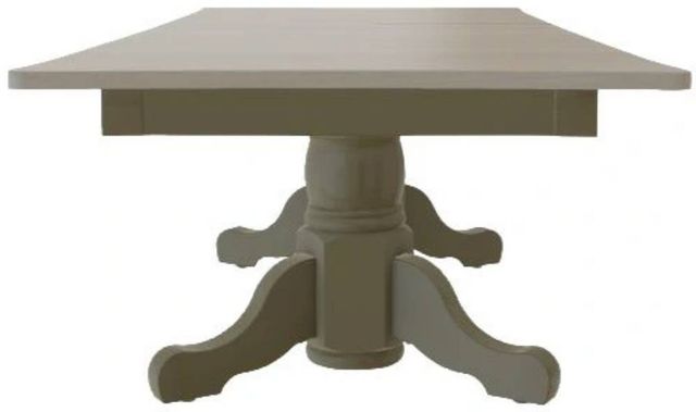 Mavin Customizable 72" Concave Extendable Dining Table with 12" Leaf-2