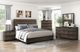 Homelegance® Acworth Black/Brownish Gray Queen Panel Bed-1