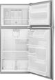 Whirlpool® 18.2 Cu. Ft. Monochromatic Stainless Steel Top Freezer Refrigerator-4
