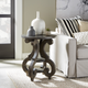 Magnussen Home® Bellamy Peppercorn Round Accent Table-3