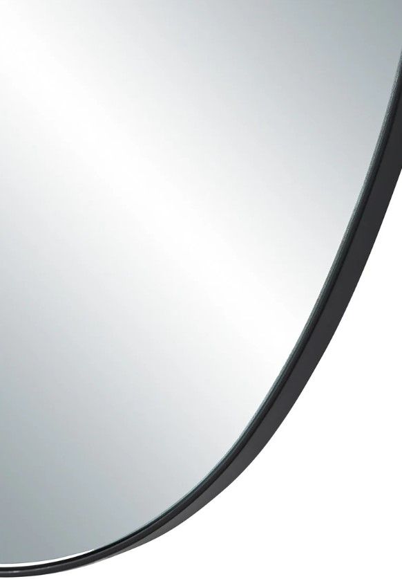 Renwil® Messini Matte Black Accent Mirror-4