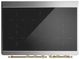 Ilve® Majestic III 40" Midnight Blue Pro Style Induction Range with Solid Door and Brass Trim-2