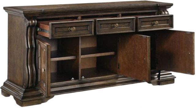 Signature Design by Ashley® Maylee Dark Brown Dining Buffet-3