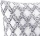 Olliix by INK+IVY Navy Riko Cotton Embroidered Square Pillow-1