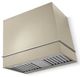AGA Loge 36" Fawn Wall Mounted Range Hood with Brushed Nickel Trim-0