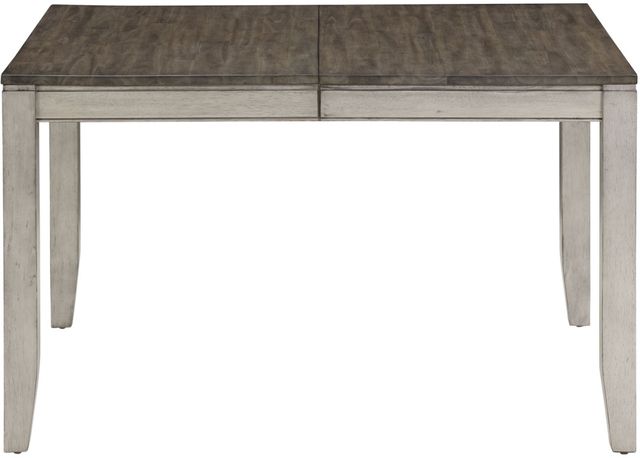 Steve Silver Co. Abacus Putty Dining Table with Smoky Alabaster Base-3