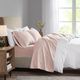 Olliix by Madison Park Blush Full 3M Microcell All Season Moisture Wicking Lightweight Sheet Set-5