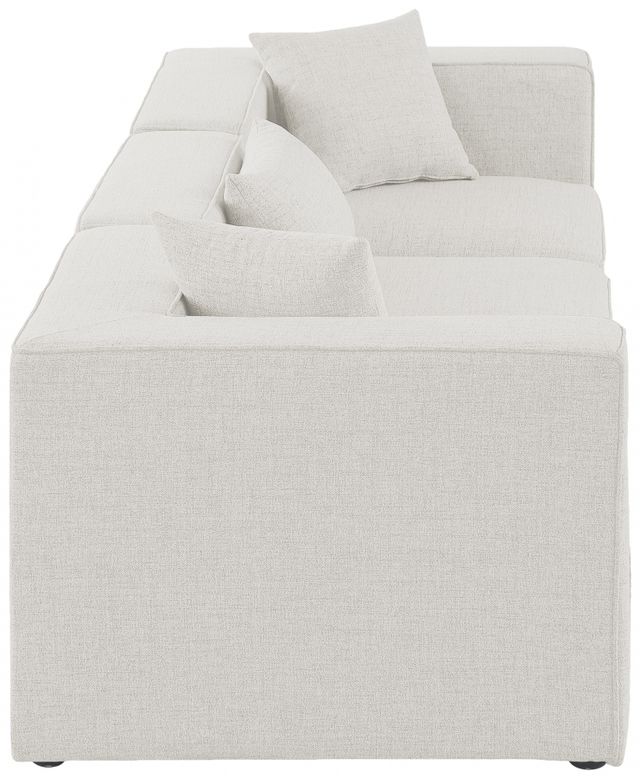 Meridian Furniture Cube 3-Piece Cream Upholstered Modular Sectional Sofa-2