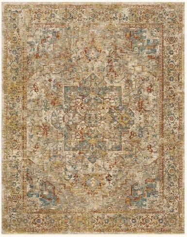 Karastan® Marash Ezine Cream 5' x 8' Area Rug-0