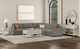 Elements International Wagner 3-Piece Almond Rectangular Occasional Table Set-1