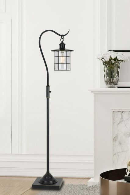 Cal® Lighting & Accessories Silverton Dark Bronze Floor Lamp-1