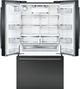 Bosch® 800 Series 20.7 Cu. Ft. Counter Depth 3 Door Refrigerator-Black Stainless Steel-1
