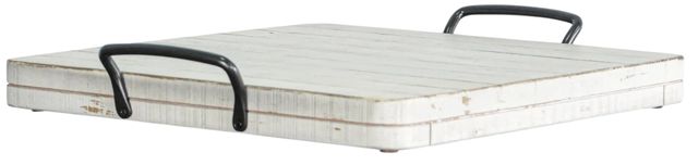 Sunny Designs™ White Sand Ottoman Tray-0