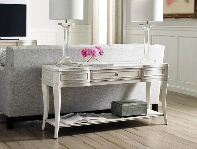 American Drew® Harmony Talia Eggshell Sofa Table-1