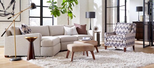 Huntington House 2-Piece Slope Curved Left-Arm Facing Sectional and Cuddle Chaise-1